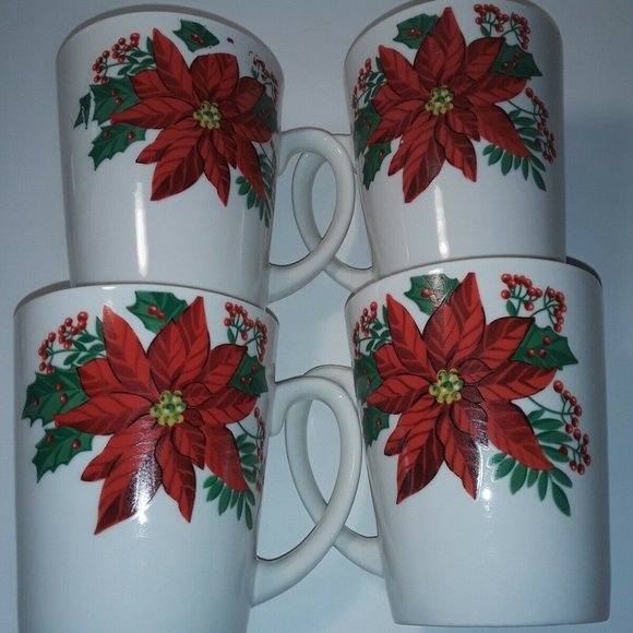 Ceramic Mugs Gibson Home Set of 4 - Picture 2 of 4